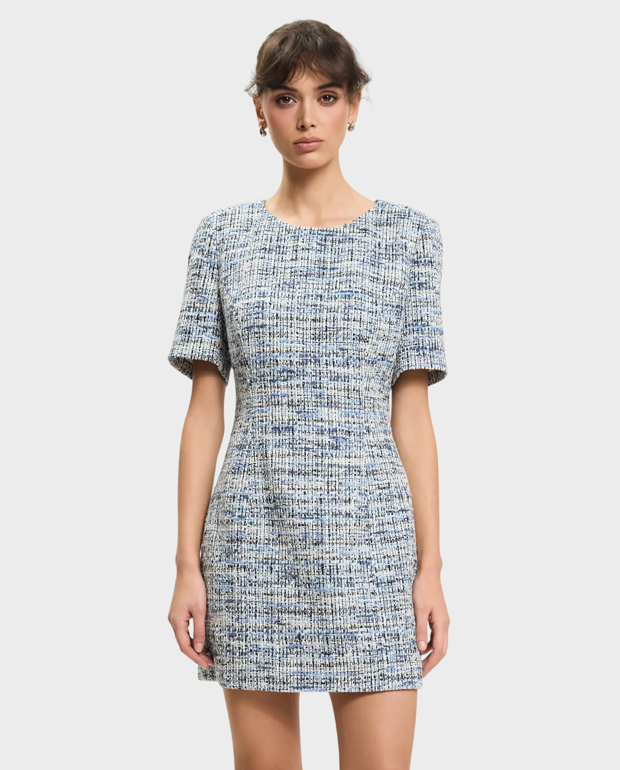 Tweedowa mini sukienka - Image #0