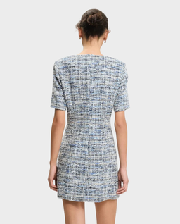 Tweedowa mini sukienka - Image #2