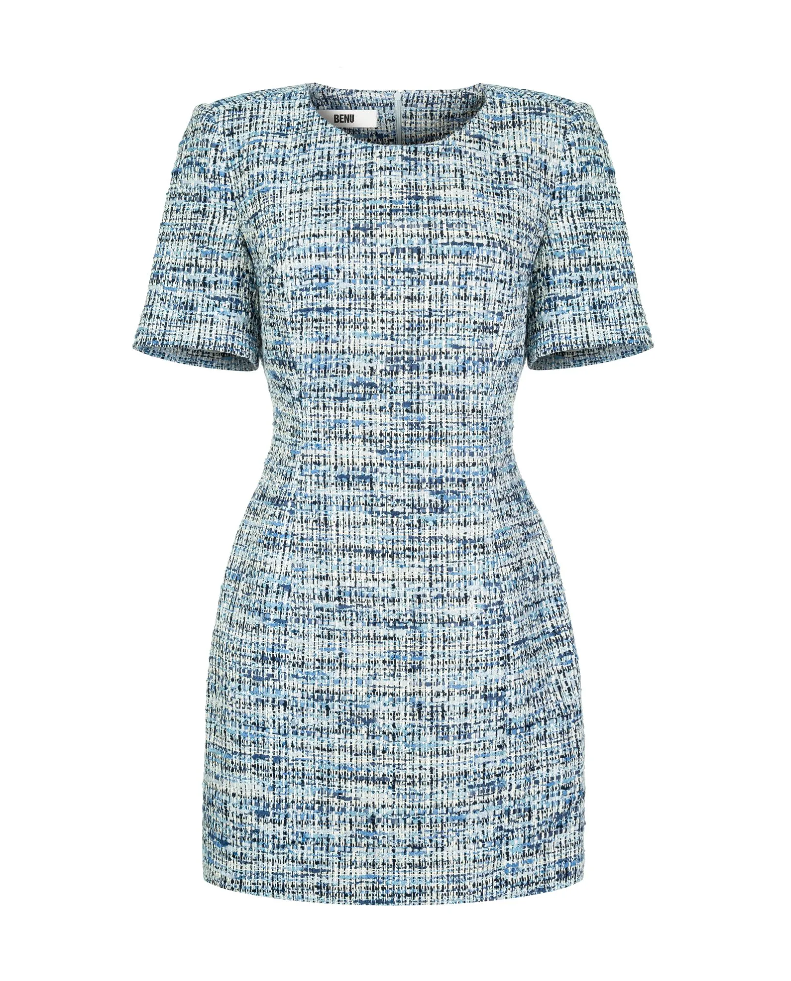 Tweedowa mini sukienka - Image #3