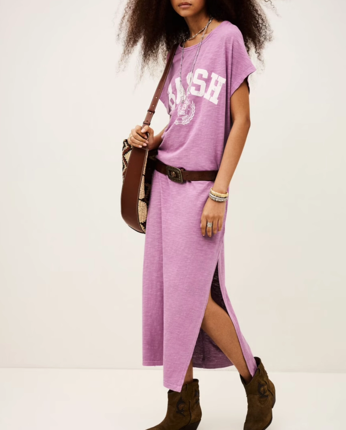 Różowa sukienka Civia - Image #3