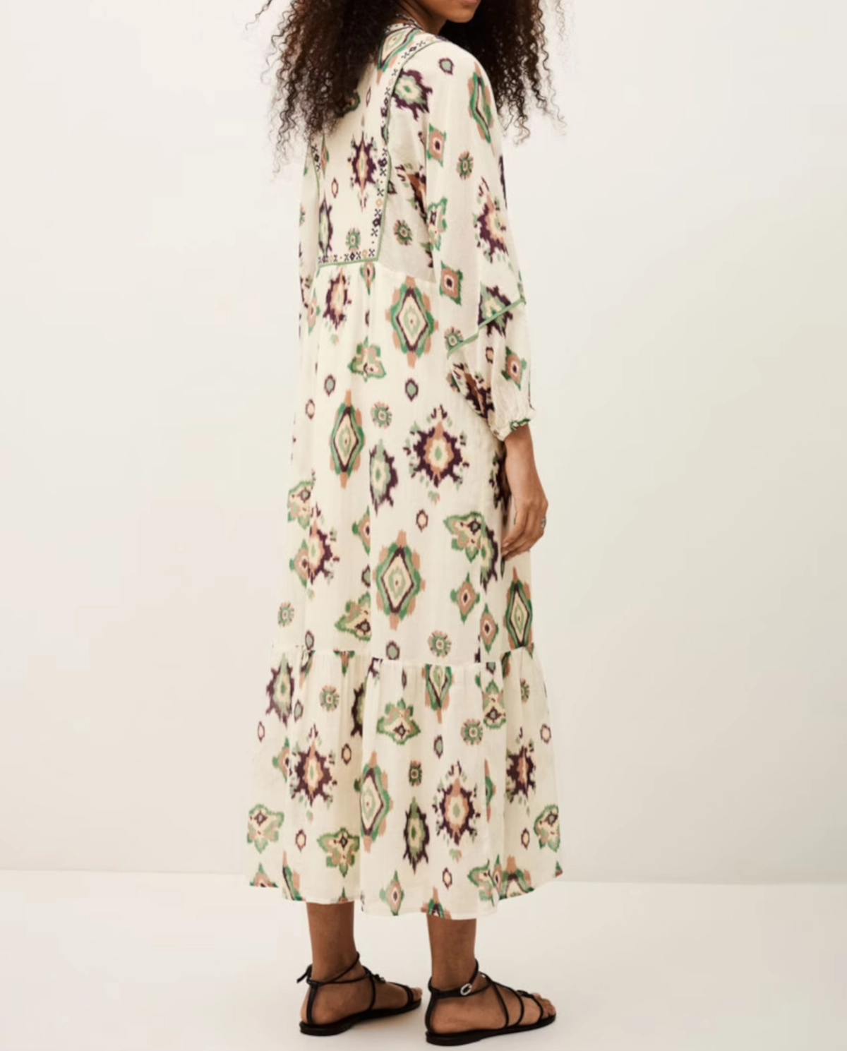 Kremowa sukienka Oelia - Image #1