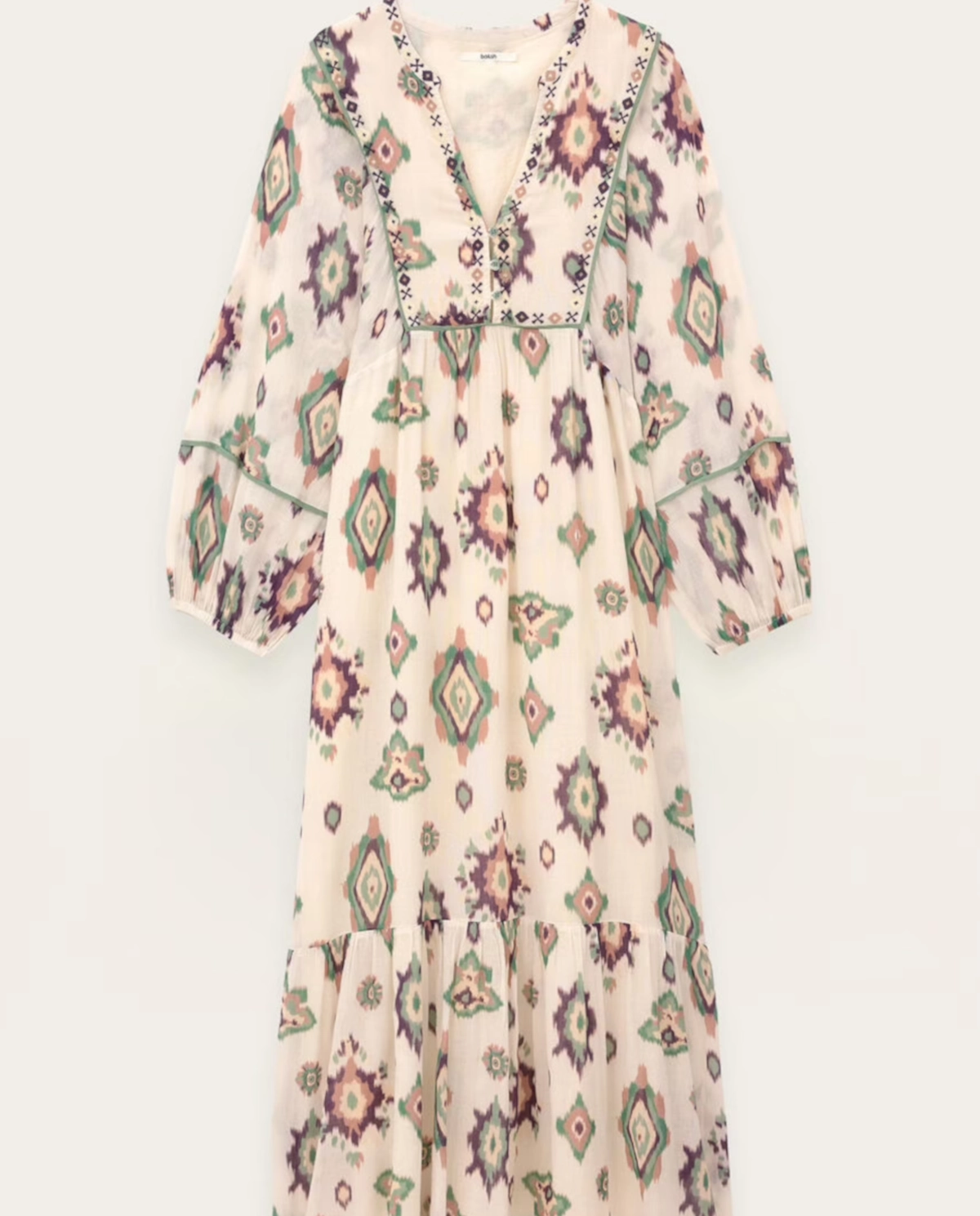 Kremowa sukienka Oelia - Image #3