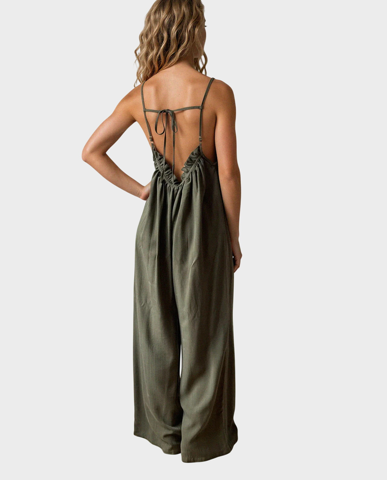Oliwkowy kombinezon Breeze