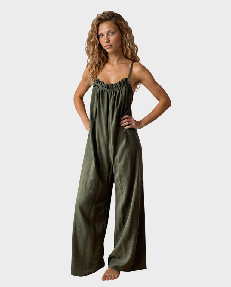 Oliwkowy kombinezon Breeze
