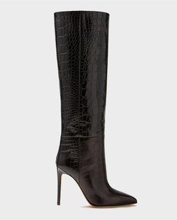 Czarne kozaki na szpilce - Image #0