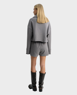 Szare szorty z kieszeniami - Image #2