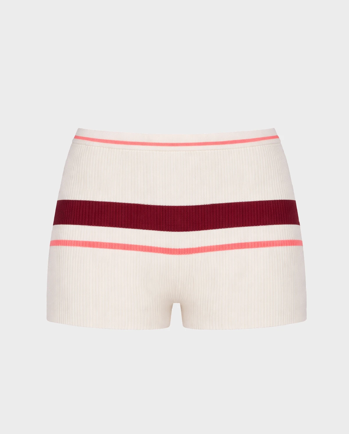 Kremowe dzianinowe szorty - Image #1