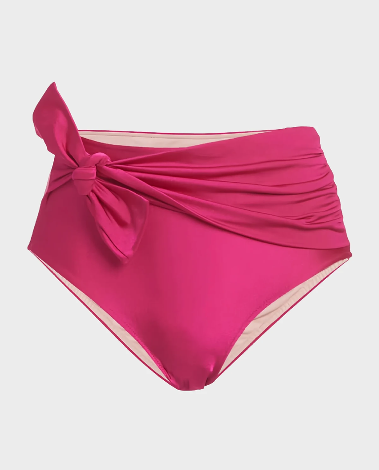 Różowy dół od bikini