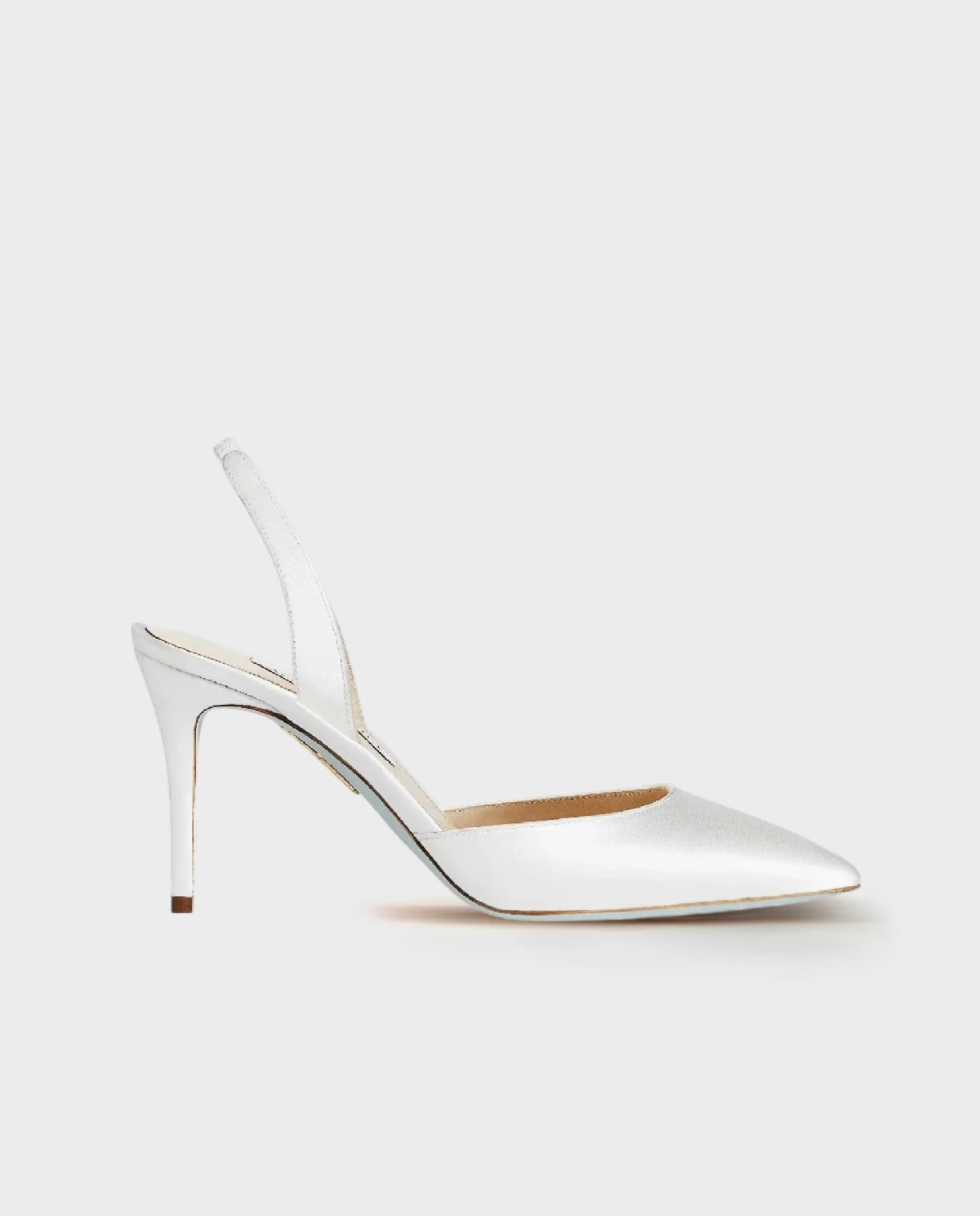 Satynowe szpilki So Nude 85 - Image #0