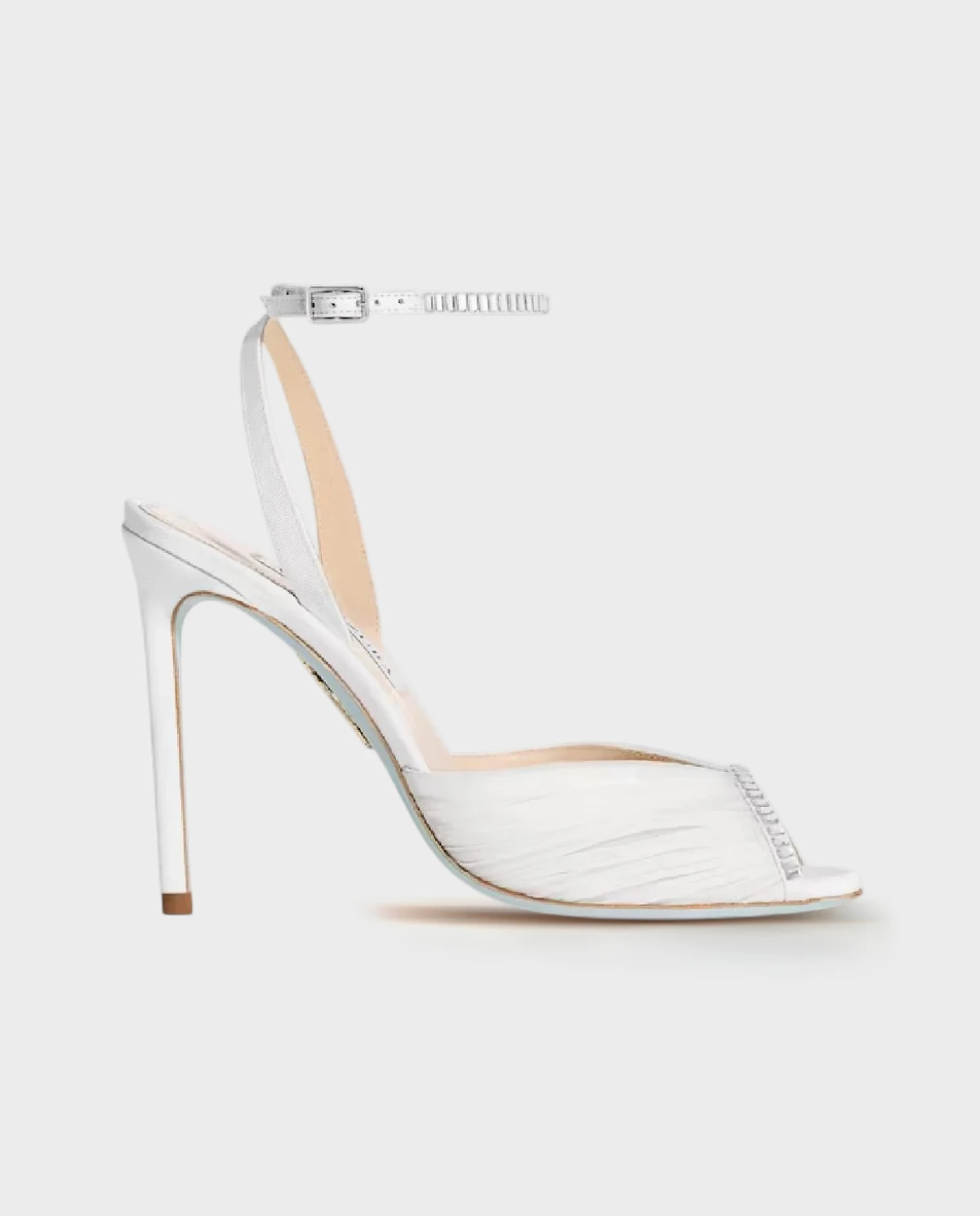 Białe sandały na szpilce Be Mine 105 - Image #0