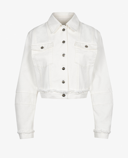 Biała kurtka jeansowa Raw - Image #4