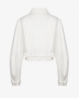 Biała kurtka jeansowa Raw - Image #5