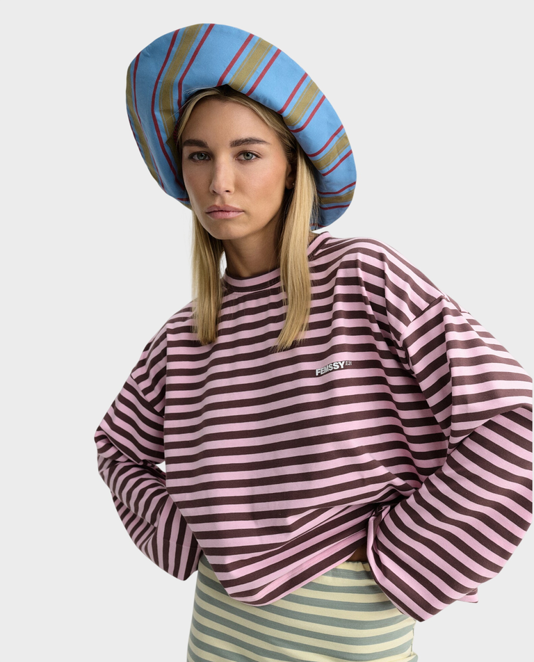 Longsleeve w paski Elin - Image #2