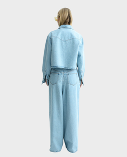 Szerokie jeansy o kroju baggy - Image #3