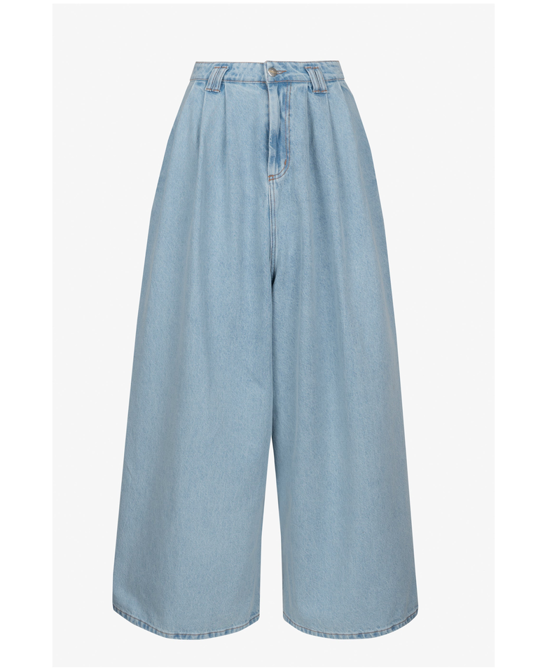 Szerokie jeansy o kroju baggy - Image #4