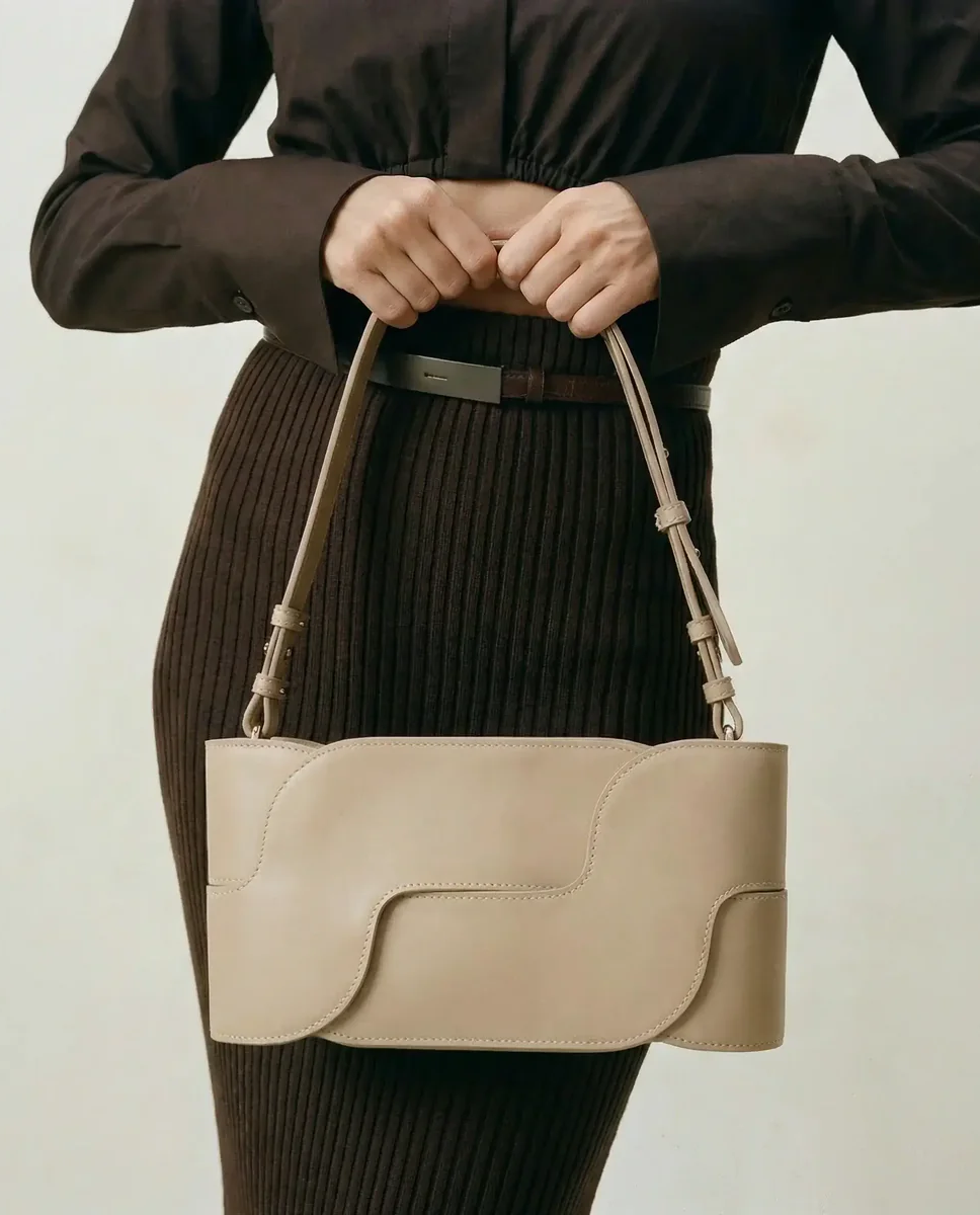 Kremowa torebka na ramię Panna 7 - Image #6