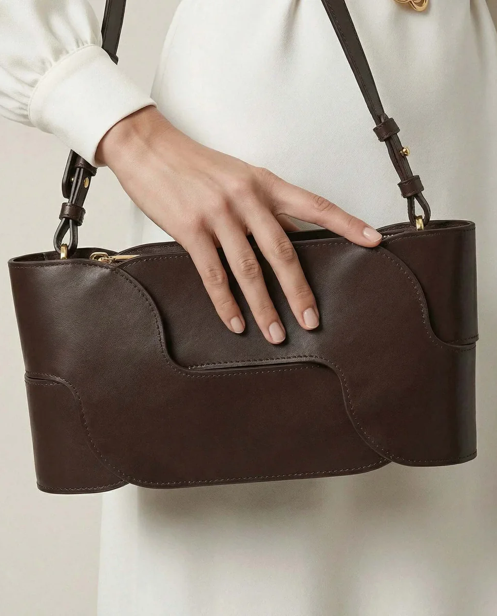 Brązowa torebka na ramię Panna 7 - Image #4