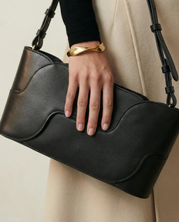 Czarna torebka na ramię Panna 7 - Image #4