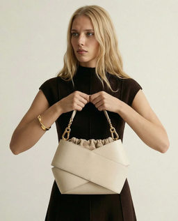 Kremowa torebka do ręki Panna 5 - Image #4