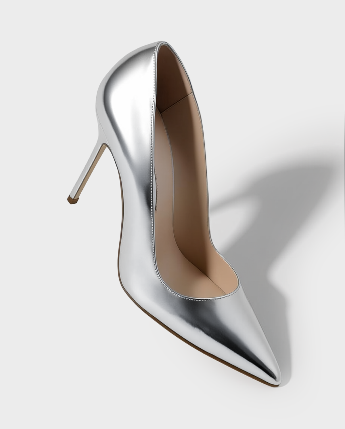 Srebrne szpilki BB 105 - Image #2