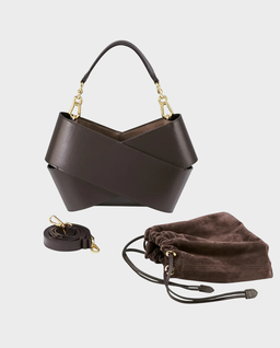 Brązowa torebka do ręki Panna 5 - Image #3