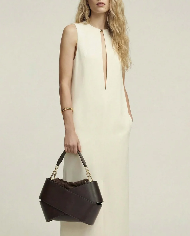 Brązowa torebka do ręki Panna 5 - Image #6