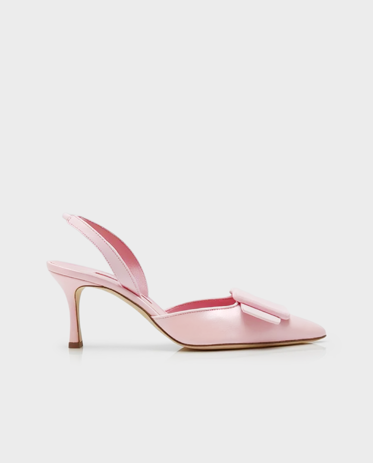 Jasnoróżowe czółenka Maysli 70