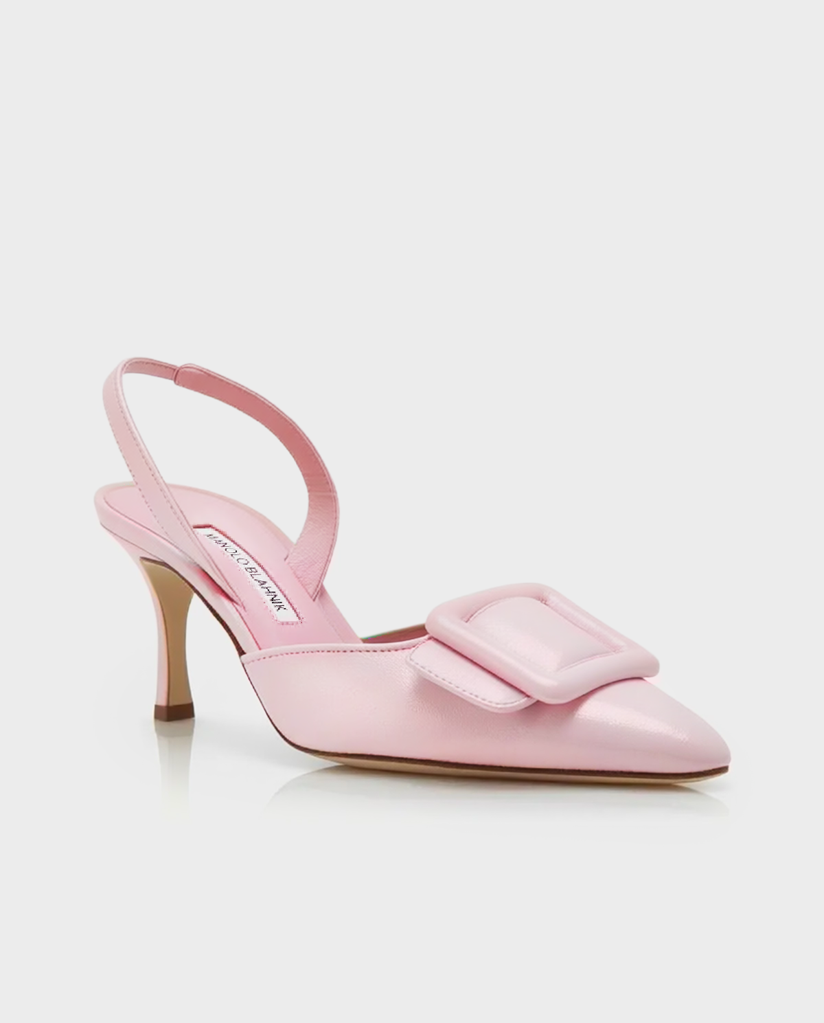 Jasnoróżowe czółenka Maysli 70 - Image #1