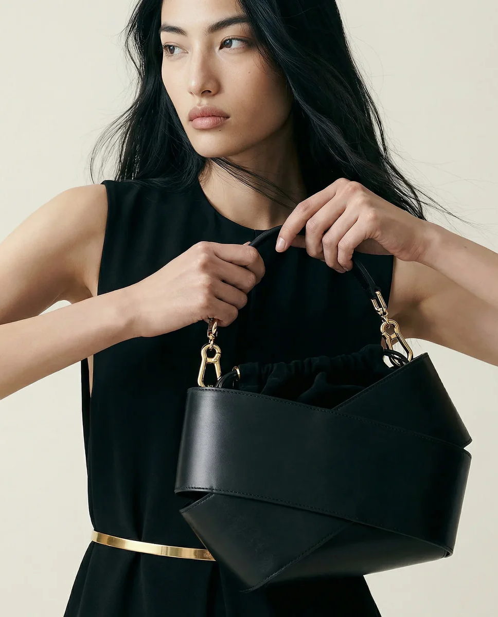 Czarna torebka do ręki Panna 5 - Image #4