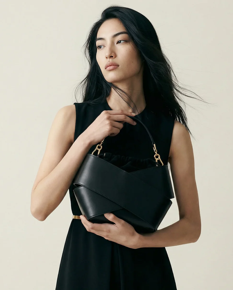 Czarna torebka do ręki Panna 5 - Image #6