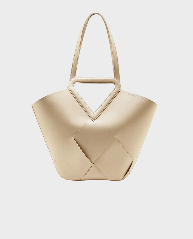 Kremowa torebka na ramię Panienka 3