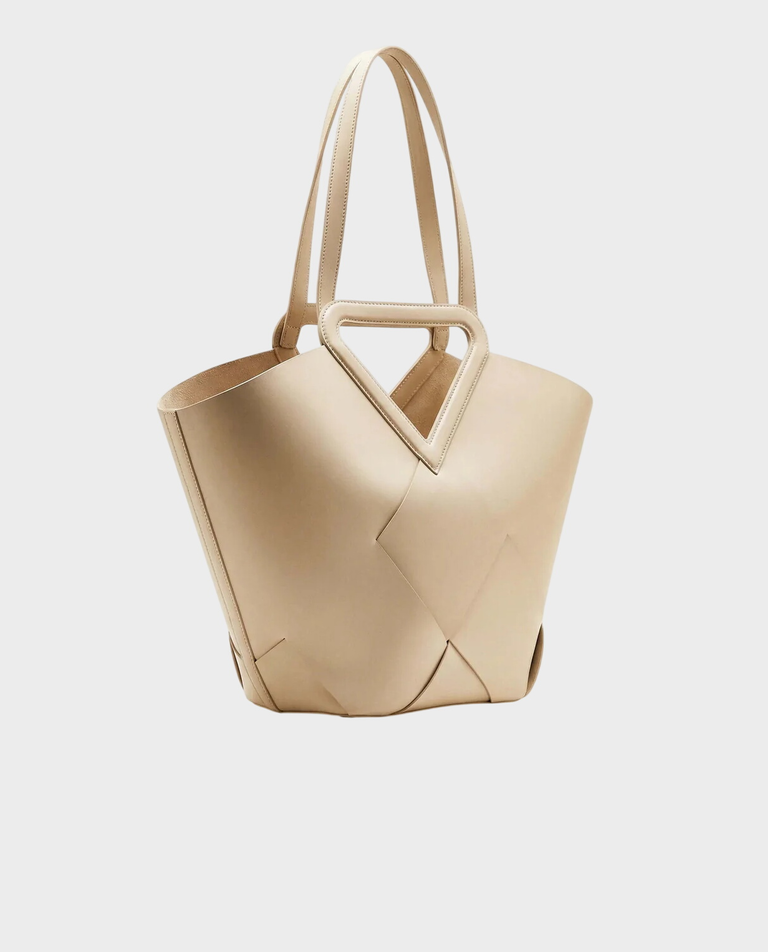 Kremowa torebka na ramię Panienka 3