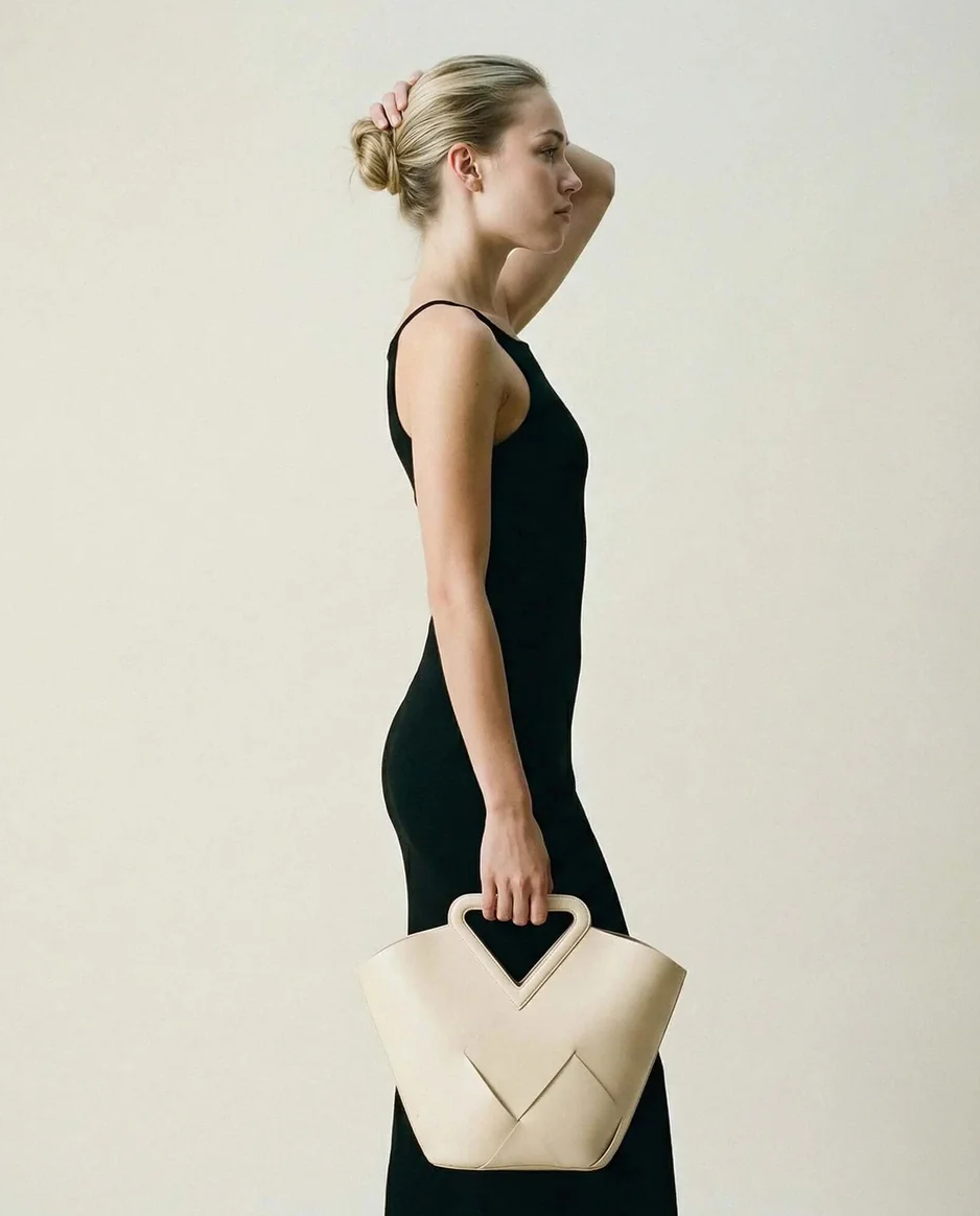 Kremowa torebka na ramię Panienka 3 - Image #6