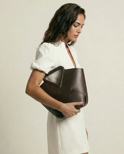 Brązowa torebka na ramię Panienka 3 - Image #4