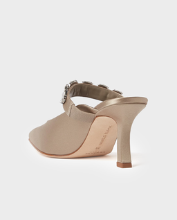 Beżowe mule Tamolmu 70 - Image #3