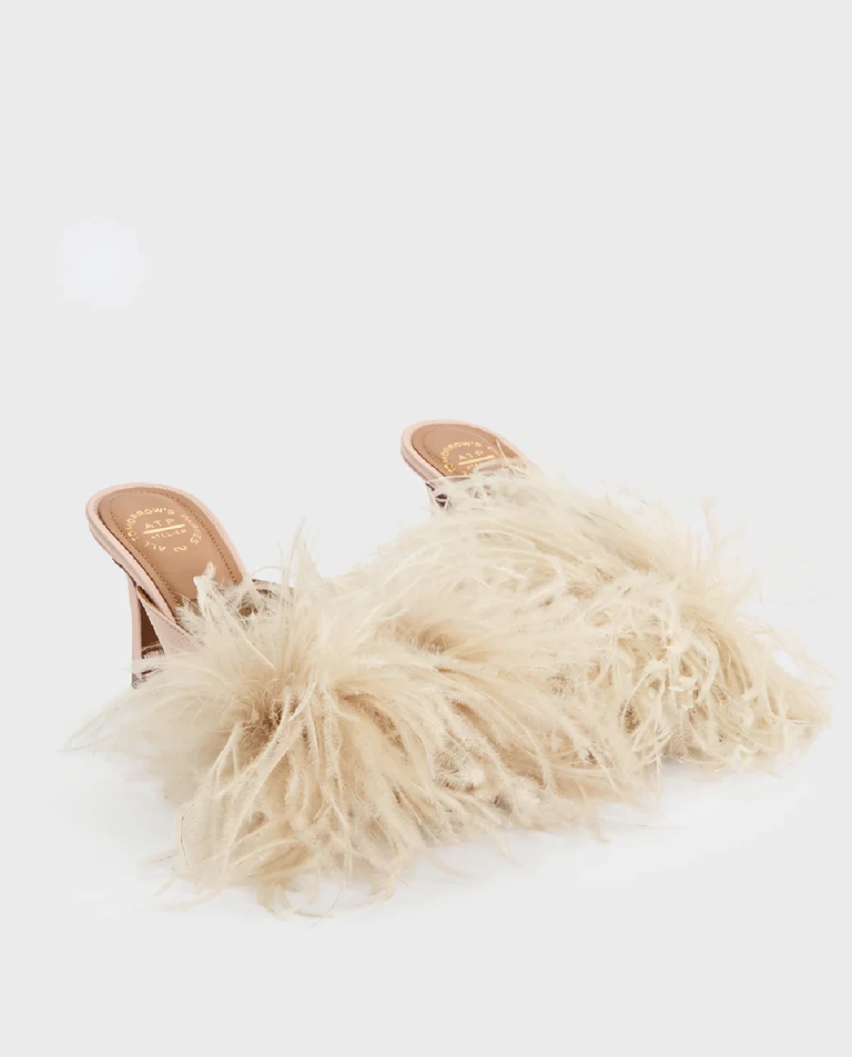 Klapki na obcasie Ziano 75