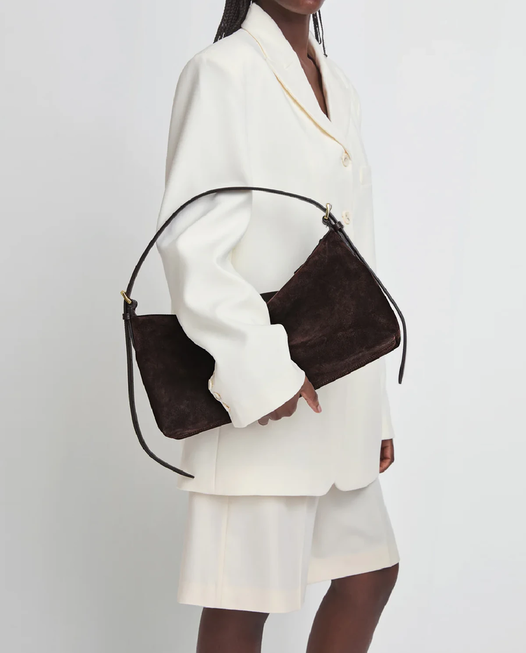 Ciemnobrązowa torebka Castellare