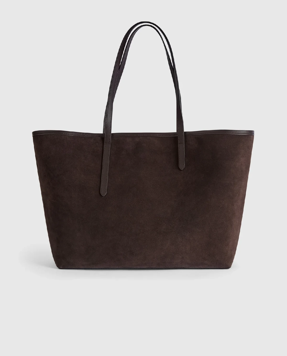 Ciemnobrązowa zamszowa torba Eraclea - Image #2