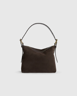 Ciemnobrązowa torebka Bassanina Mini - Image #2