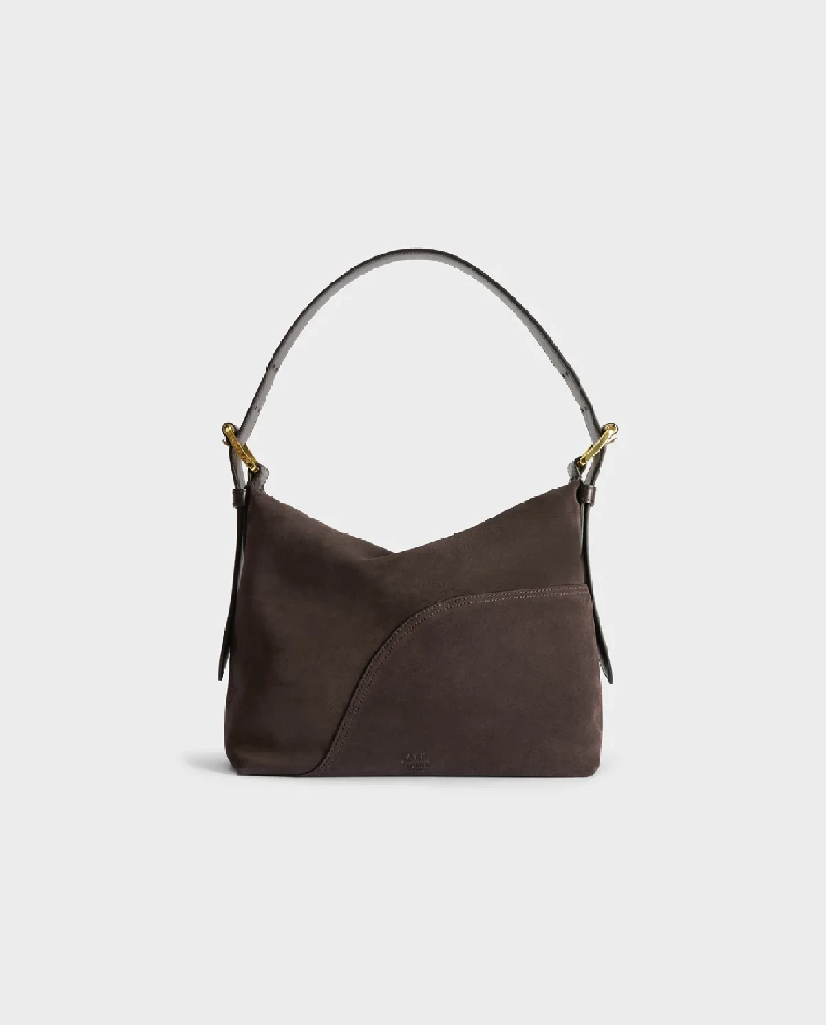 Ciemnobrązowa torebka Bassanina Mini - Image #0