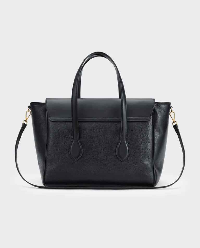 Czarna skórzana torebka Merlara - Image #3