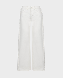 Białe spodnie jeansowe Stone - Image #3