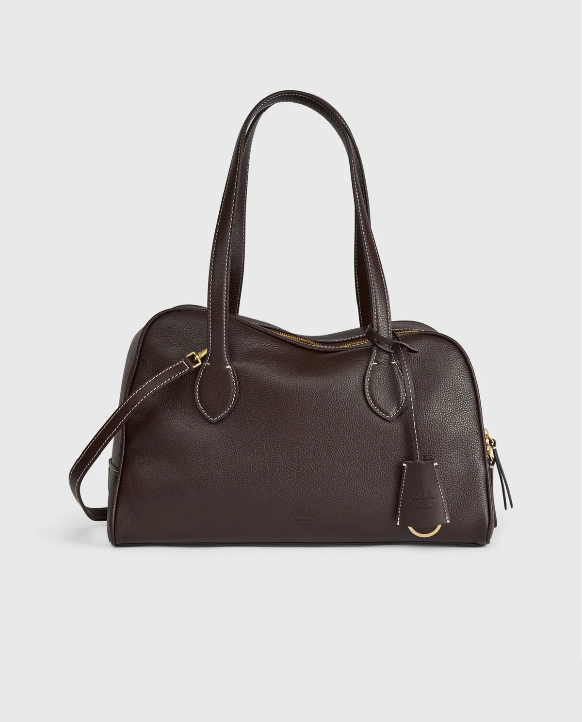 Ciemnobrązowa torba na ramię Noale - Image #0