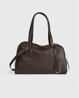 Ciemnobrązowa torba na ramię Noale - Image #0