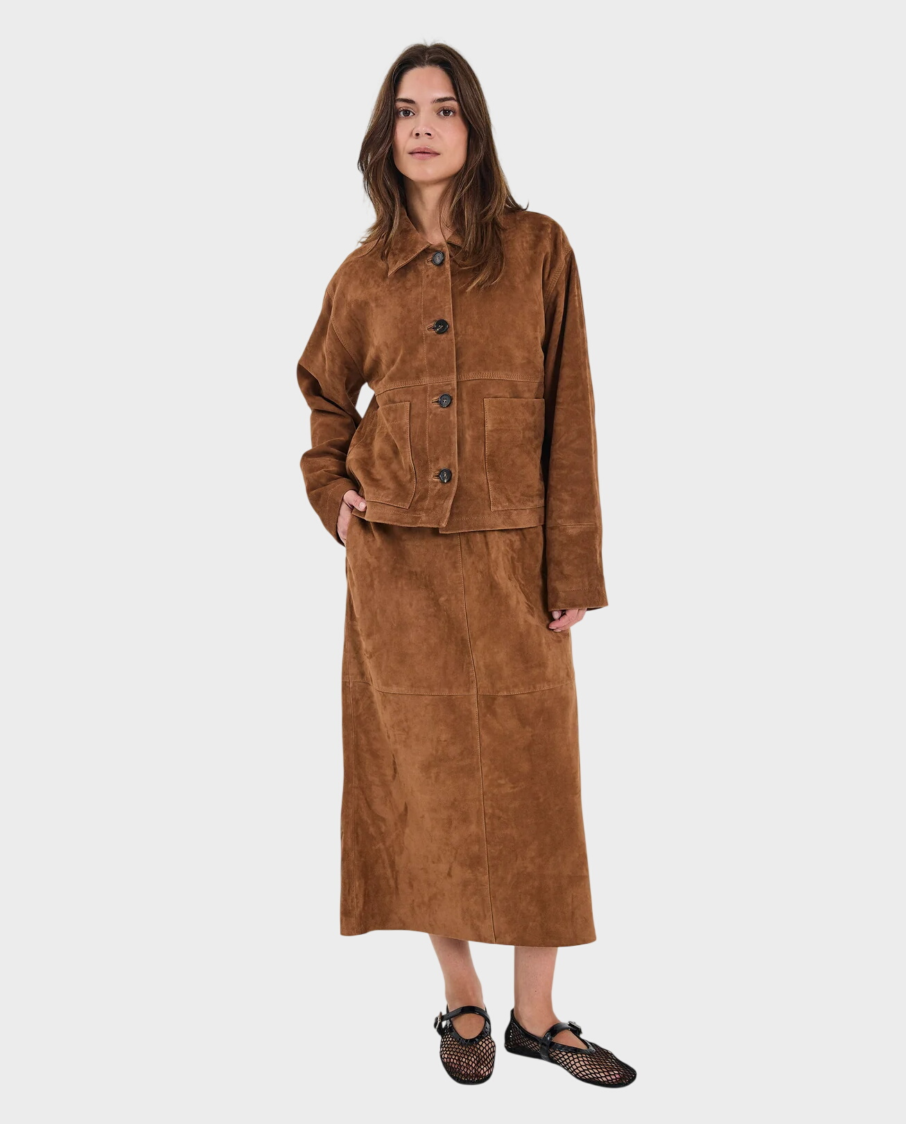 Kurtka zamszowa Nathalia - Image #2