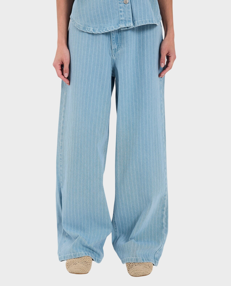 Szerokie jeansy Hannali