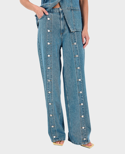 Jeansy z guzikami Kenzie - Image #0