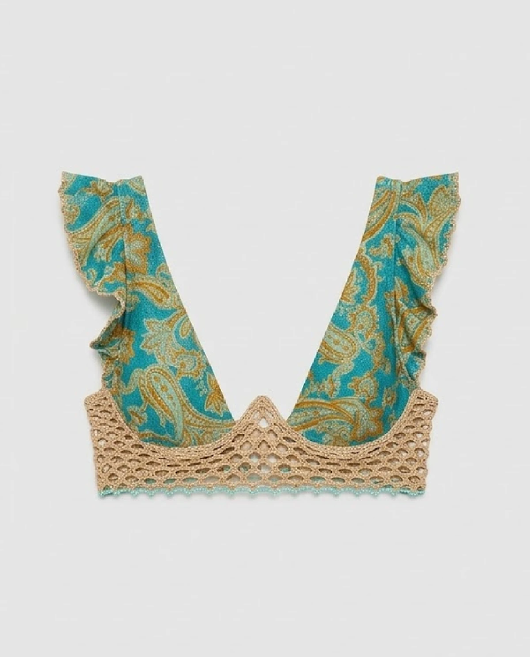 Zielony top od bikini - Image #4