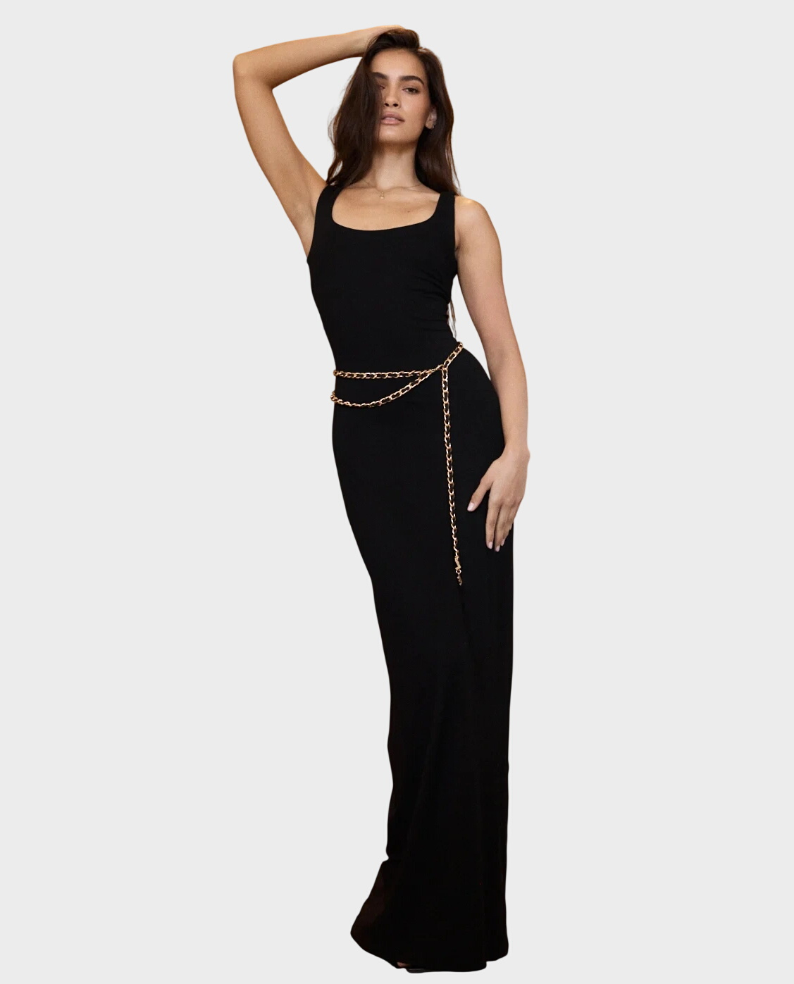 Czarna maxi sukienka Liv - Image #0