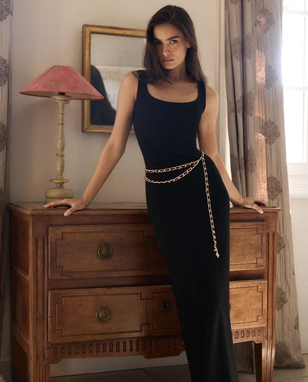 Czarna maxi sukienka Liv - Image #3